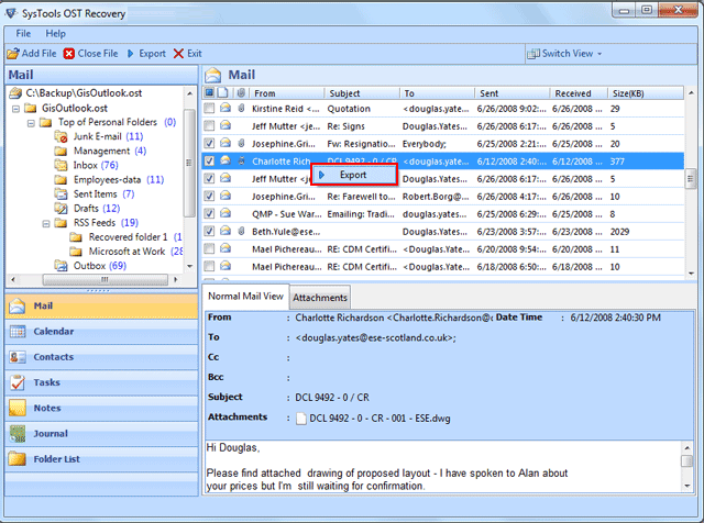 OST File Viewer 4.4